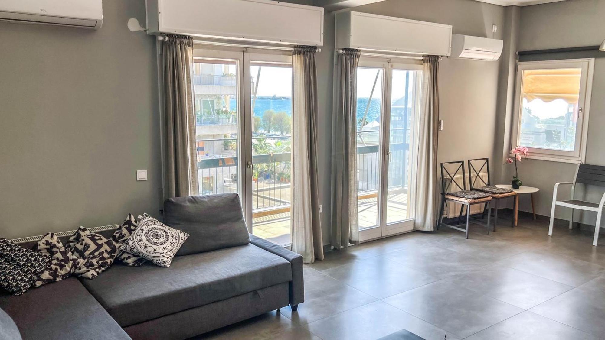 Alimos Sea View Family Apartment 아테네 외부 사진