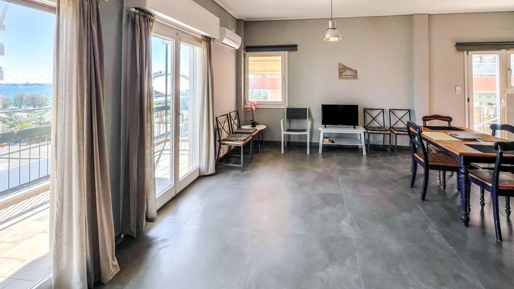 Alimos Sea View Family Apartment 아테네 외부 사진